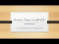 Boolean Values in QBASIC ThinkComputer