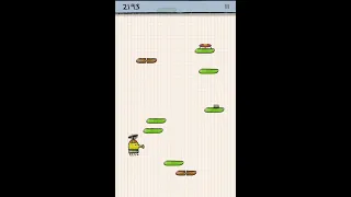 Что будет если всë время лететь вправо в Doodle Jump 
