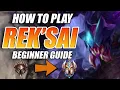 ULTIMATE Beginner Guide to Rek Sai Season 10 Runes First Clear and Best Early Path