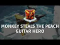 Download Lagu Monkey Steals the Peach - Guitar Hero - Karaoke (Instrumental + Lyrics)