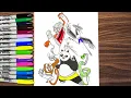 KUNG FU PANDA Coloring Pages Paint with us legendary characters