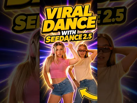 Viral Dance with Seedance 2.5 #seedance25 #dreamina #openart #buzzy #capcut