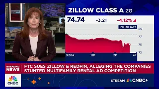 FTC sues Zillow and Redfin alleging the companies stunted multifamily rental ad competition