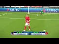 Champions League final penalty shootout on PRO EVOLUTION SOCCER 2018