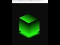 CSS 3d Glowing cube animation effects HTML and CSS Arshisaifi