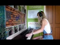 Lara plays 'Total Eclipse of the Heart' on piano