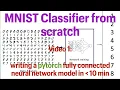 How to write an Image Classification model class in Pytorch - Start DeepLearning here now