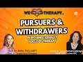 Understanding Wit rawers Pursuers in EFT featuring EFT Trainer Zoya Simakhodskaya P