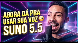 FINALMENTE! Suno 5.5 com VOZ REAL 😳