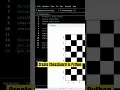 Create Chessboard in Python