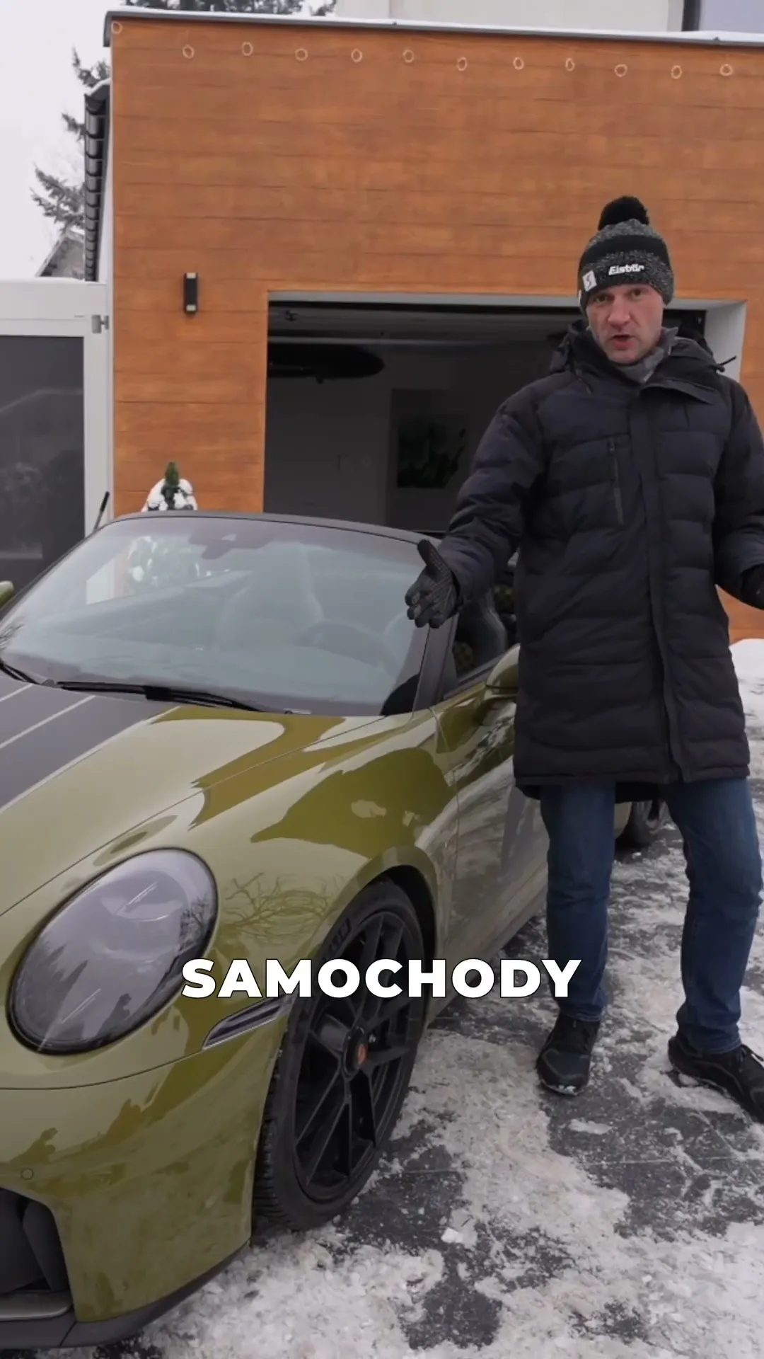 Kto powiedział, że kabrioletem jeździ się tylko latem! #porsche #porsche911 #caroseria #findcar