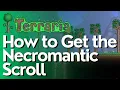 How to Get the Necromantic Scroll in Terraria