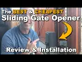 The Best Sliding Gate Opener The Affordable CO-Z Sliding Gate Opener Review Installation Guide