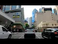 4K Driving BRISBANE CITY Queensland Australia