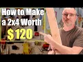 Woodworking Project to Sell Using only a 2x4