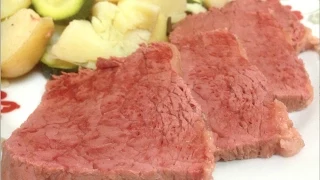 Video Cooking Demonstration and recipe for Slow Cooker Corned Beef with Vegetables. Corned Meat is a. 