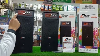 صب ماركه زيرو 4 بوصه فرده واحده ارتفاع متر بلوتو من الأخر دا اقوى وارخص سماعات صب وأفضل سماعات صب 