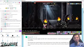 Reacting to Reddit CVel run thread MapleStory Reboot Bossing Commentary
