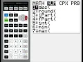 TI-84 nCr function