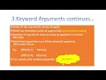 Type of Arguments in Python Part2