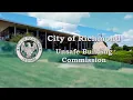 City of Richmond Unsafe Building Committee Meeting of August 18 2026