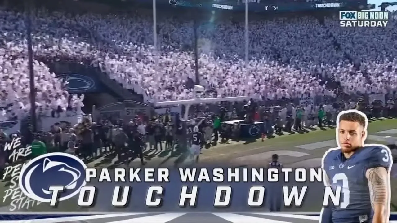 Penn State WR Parker Washington Sick 58 Yard TD vs Ohio State | 2022 College Football