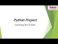 Python Simple Project Convert Text to