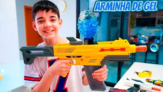 COMPREI UMA ARMINHA DE GEL GIGANTE E MOSTREI MINHA COLEÇÃO!