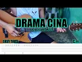 Lagu Drama Cina (Background Music) Fingerstyle Guitar (Tabs) Chords