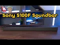 Sony S100F Soundbar Review Plenty of Power for Most