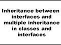 Inheritance between Interfaces