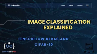 Python CNN Image Classification Explained TensorFlow Keras and CIFAR 10