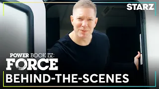 power book iv force bts joseph sikora on set as tommy egan season 2