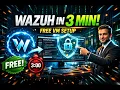 Build Your Own SOC in 2 min - Free Open Source