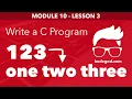 Module 10 - Lesson 3 Program to print integers in words Learn Programming