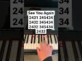See You Again #piano #pianomusic #pianotutorial #pianocover #pianolessons #charlieputh #wizkhalifa