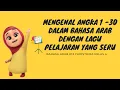 Download Lagu Bahasa Arab Kelas 4 Mengenal Angka atau Bilangan 1 - 30 dalam Bahasa Arab (Lagu Pelajaran)