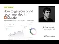 How to get your brand recommended in Claude