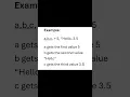 6 Declare many values to multiple variables