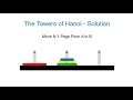 Scheme Review Writing Procedures Recursion Towers of Hanoi
