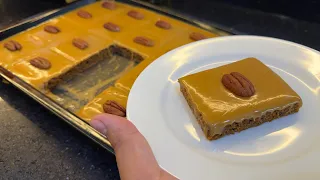رحت للسعودية🇸🇦جبتها وجيت👌تحلية التوفية اللذيذة لي دايرة حالة في الخليج تجي غارقة بصلصة الكراميل بنة😋