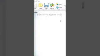 Draw Blue Rectangle in Small Basic
