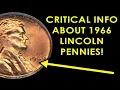 1966 Lincoln Pennies Worth GREAT Money - Vital Facts You Need To Know