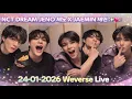 Lagu 🔴[ENG SUB] NCT DREAM JENO 제노 X JAEMIN 재민 Weverse Live 260124 천러 마크 런쥔 해찬 지성 #nctdream #제노 #재민 #엔시티드림