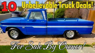 Unbelievable Craigslist Finds 10 Classic Trucks at Shockingly Low Prices