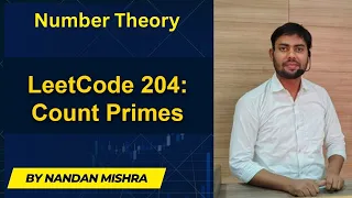 Count Primes LeetCode 204 Easy Explanation Code Walkthrough Sieve of Eratosthenes Solution