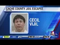 Cache County inmate scales jail yard fences leads officers on manhunt