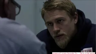 Sons of Anarchy - Lenny the Pimp Sonny Barger with Jax