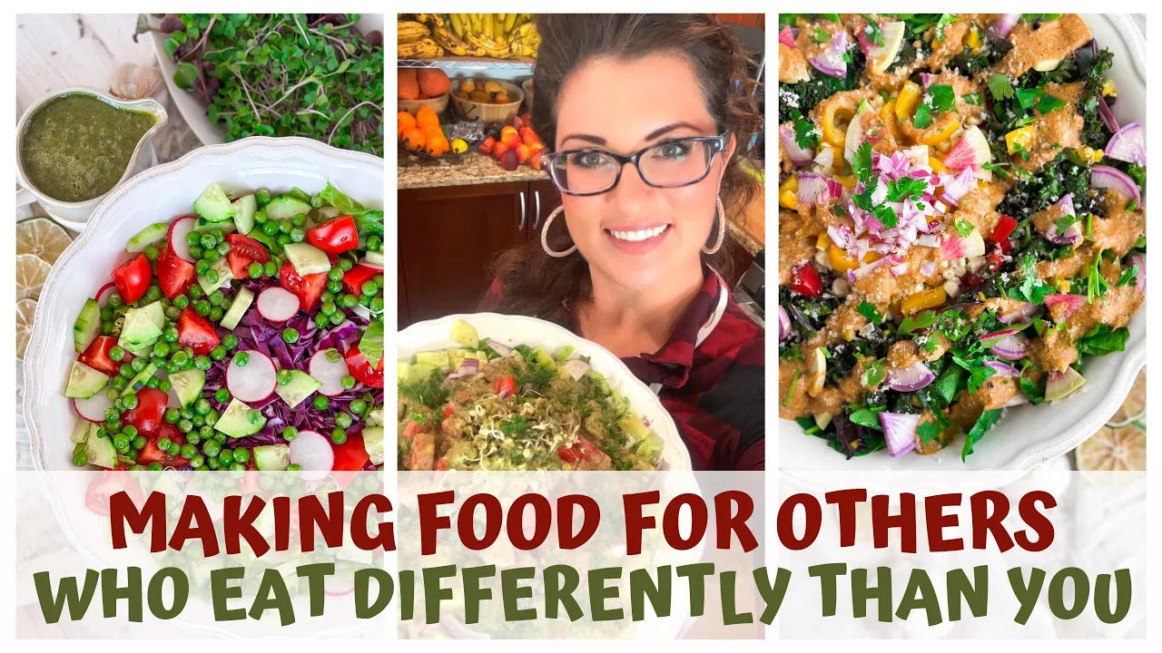TIPS FOR WHEN YOU ARE MAKING DIFFERENT MEALS FOR OTHERS