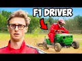 Download Lagu I Hired A F1 Driver To Beat My Friends At Lawn Mower Racing 